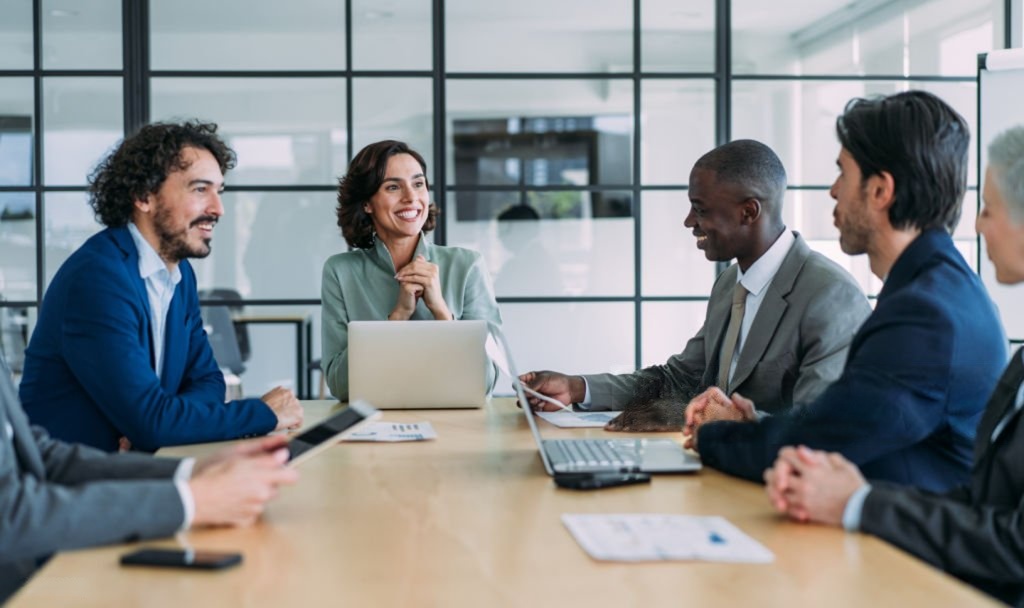 A project review session at Greatbold